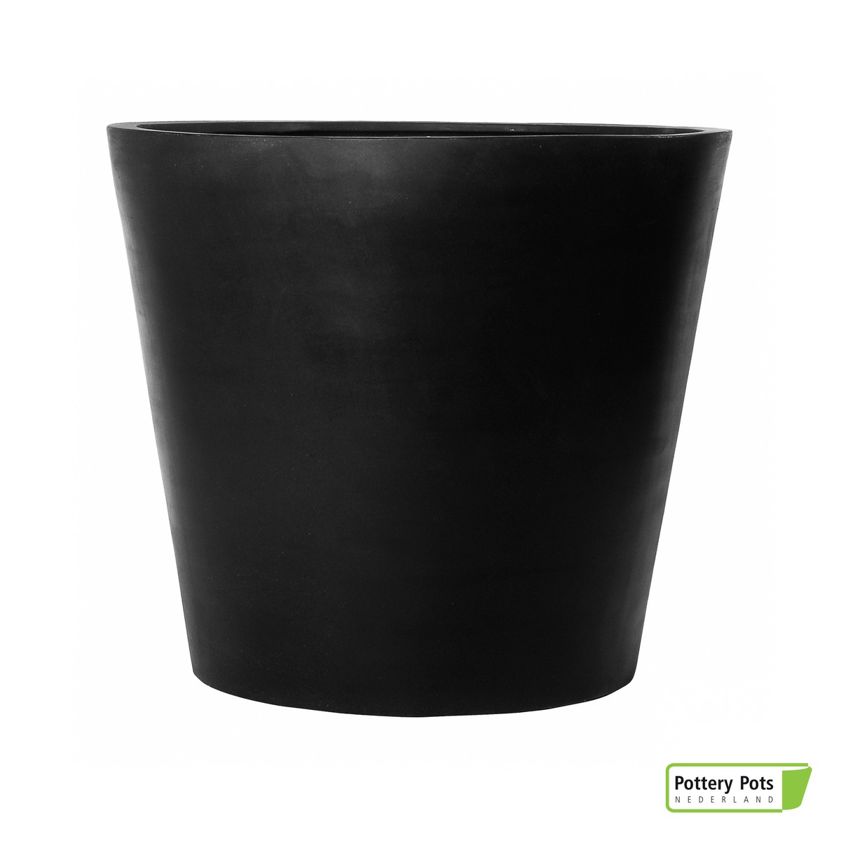Potterypots Natural Jumbo Cone Black. 73 Noir 83x73cm 295.2L