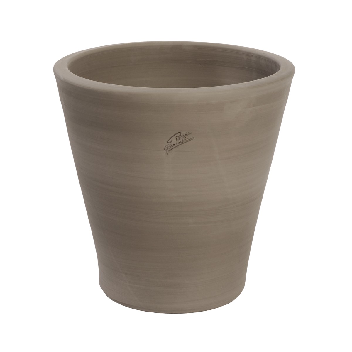 Poterie Goicoechea Cuvier Cuvier contemporain 52*52 Gris Sans couleur 53x52cm 60L