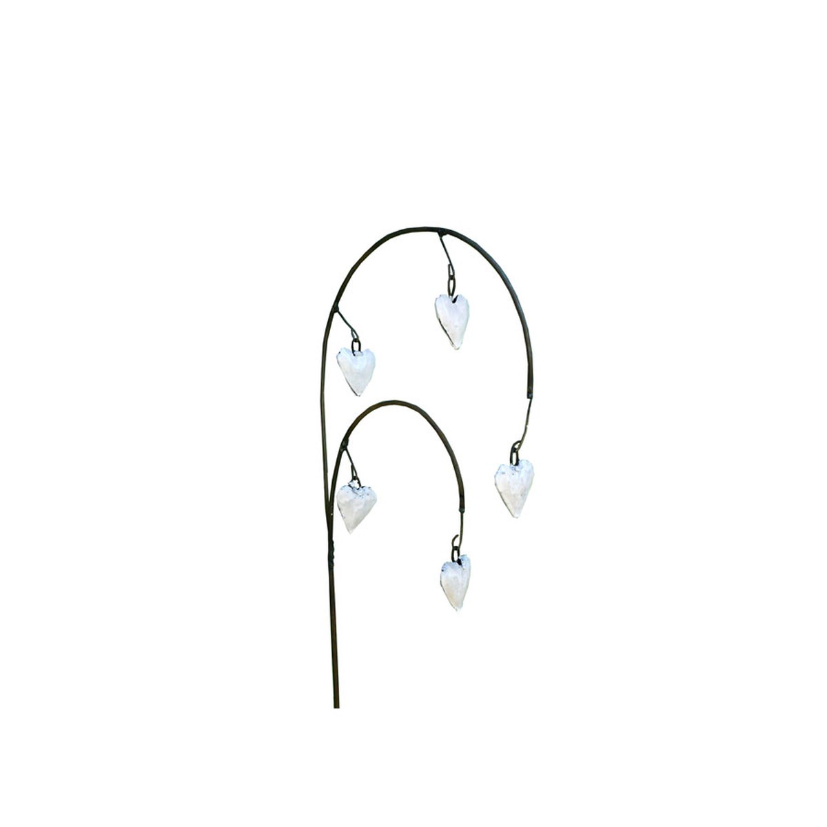 Schilliger Sélection  Tuteur Coeur De Marie Blanc Blanc albâtre 30x3x95cm