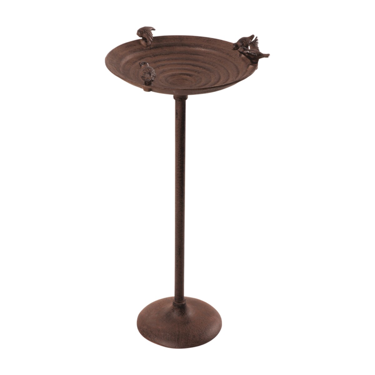Esschert Design Esschert Design Bain oiseaux en fonte sur pied  27.2x27.2x60cm