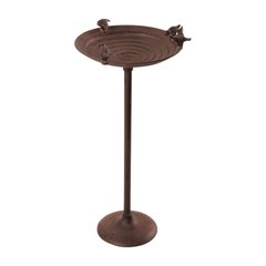 Esschert Design Esschert Design Bain oiseaux en fonte sur pied  27.2x27.2x60cm