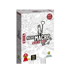  SPIELWIESE Standard Familien-Spiele Micro Macro - Crime City Sans couleur 19x3.7x27.5cm