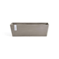  Bruges Jardinière Ecopots Bruges Brun noisette 55x17x17cm 12L