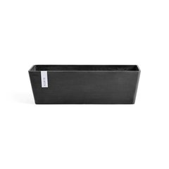  Bruges Jardinière Ecopots Bruges Gris anthracite 55x17x17cm 12L