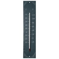 Esschert Design Esschert Design Thermomètre en schiste 'Classique'  10x45cm