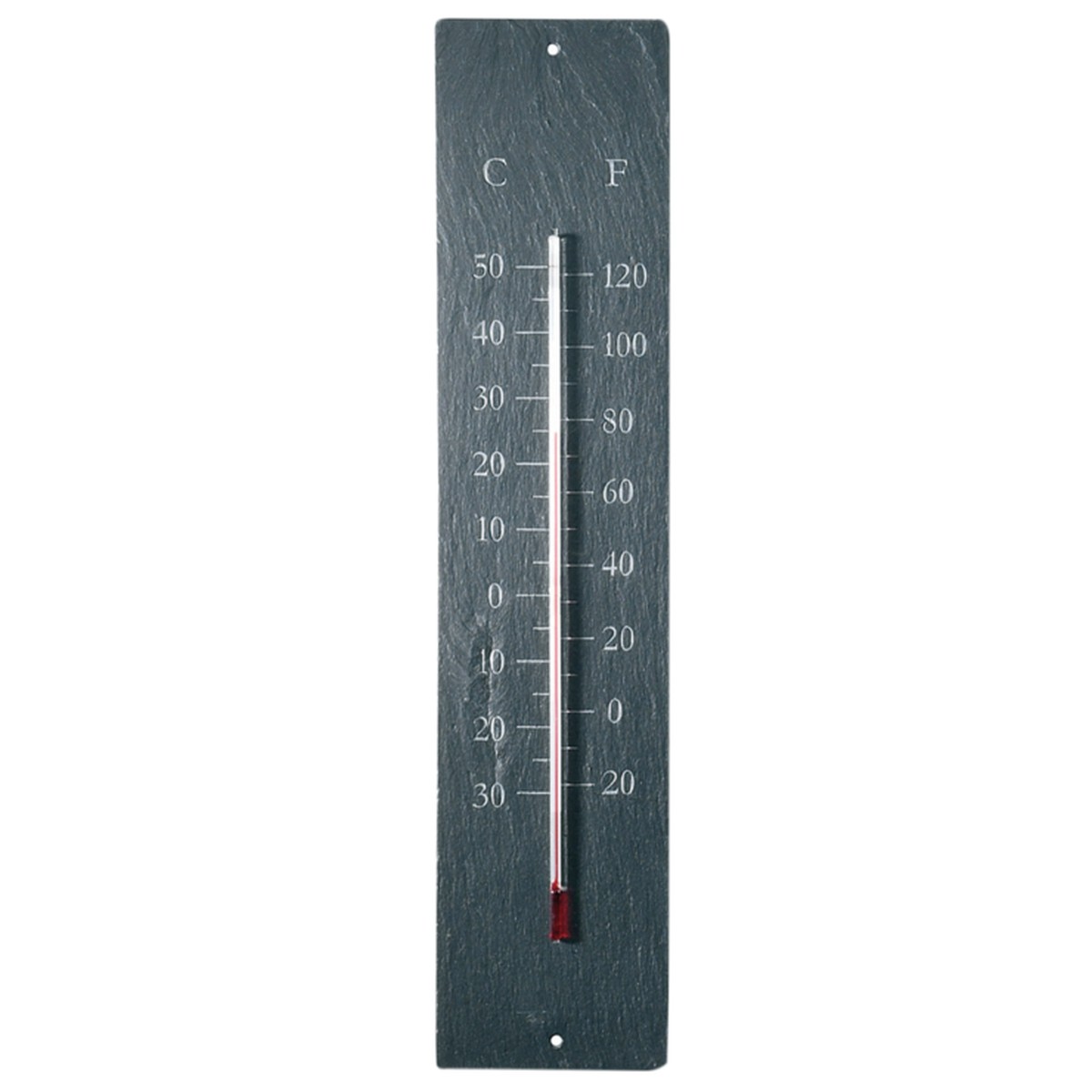 Esschert Design Esschert Design Thermomètre en schiste pm  10x45cm