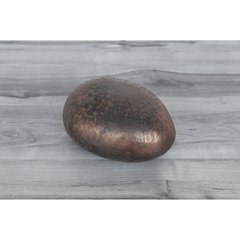 Schilliger Sélection Fig Poterie Trading Petite pierre émaillée Brun bronze 6x12x10cm