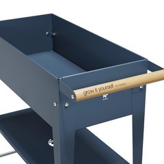 Schilliger Sélection  Carré potager surélevé sur roues Garden Trolley Anthracite Gris anthracite 70x35x80 cm