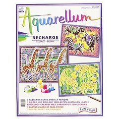 Sentosphère SENTOSPHERE Aquarellum gm recharge zebres girafes pantheres Sans couleur 