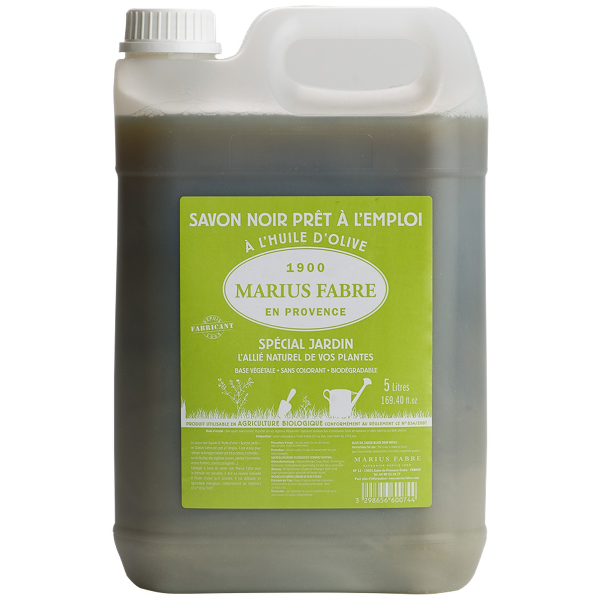 Marius Fabre  Recharge spray savon noir 5l  5L