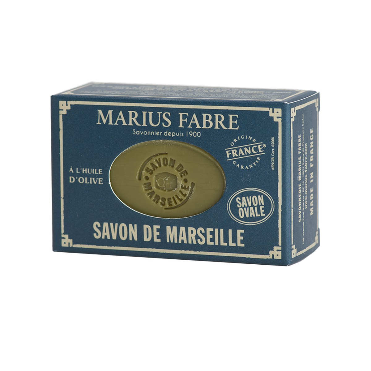 Marius Fabre  Savon de marseille à l’huile d’olive  150g