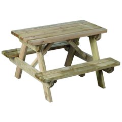 Forest Style  Table pique nique Auréa  89x91x57cm