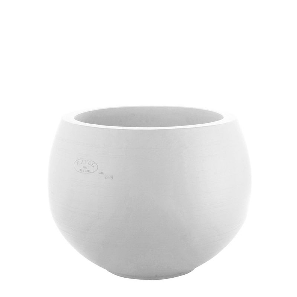 Poterie Ravel  Vase Cosmos COS 35 Blanc Blanc albâtre 32x35cm 16L