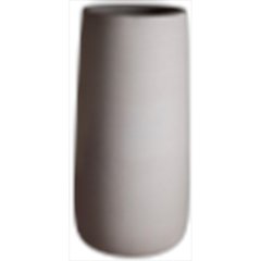 Poterie Ravel  Vase Uluru haut Blanc albâtre Diam41 x 101cm 65Kg