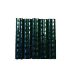   1000 agrafes acier epoxy vert n°16  N°16