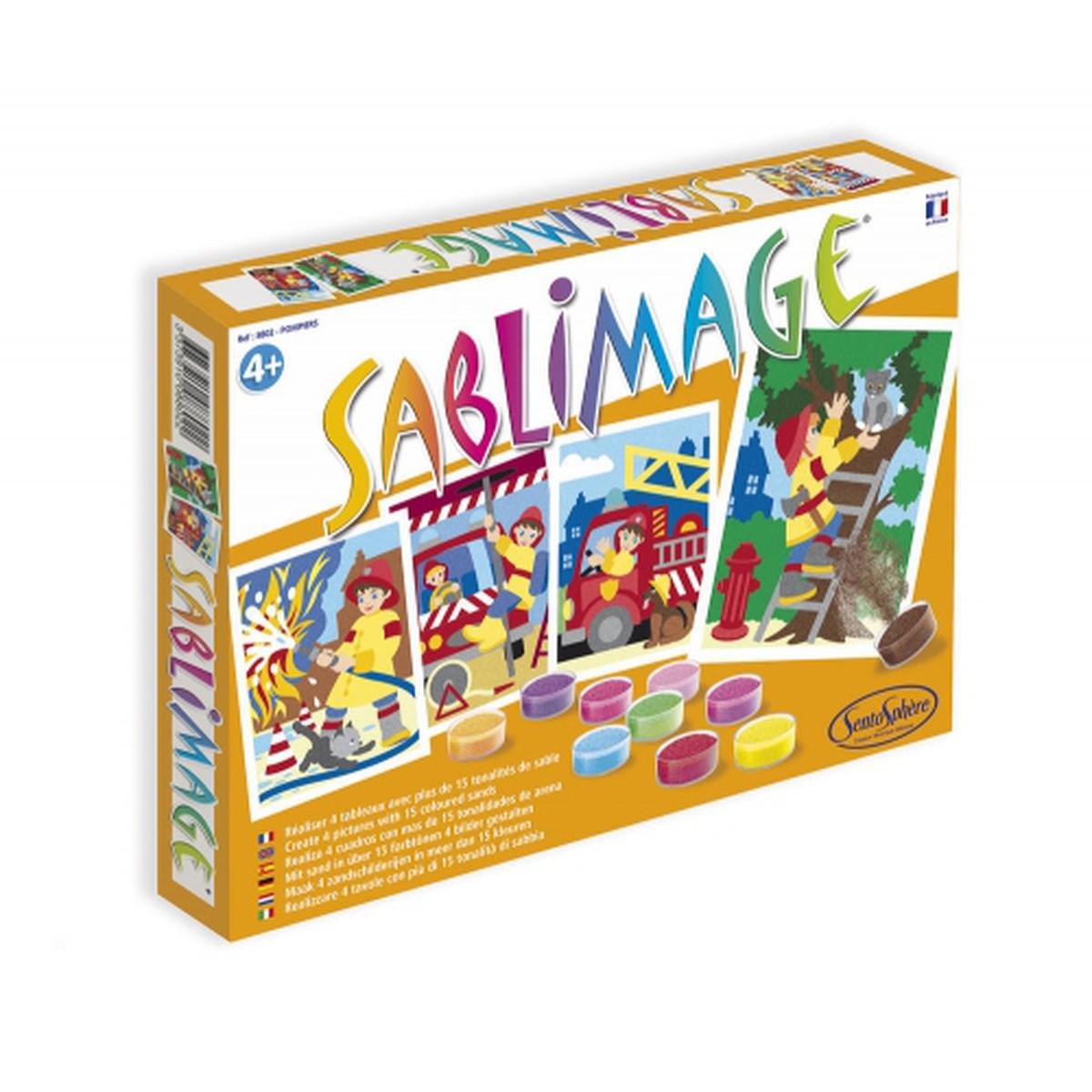 Children's Craft Kit Sentosphère Sablimage Butterflies Sand Art Kit Children's Craft Kit Sentosphère Sablimage Butterflies Sand Art Kit