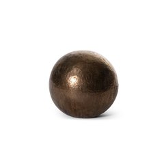 Schilliger Sélection Fig Poterie Trading Boule déco L Brun bronze 20cm