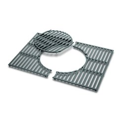 Weber Accessoires d experience Gourmet bbq système - grille de cuisson avec insert de grille de cuisson en fonte pour spirit® série 300  