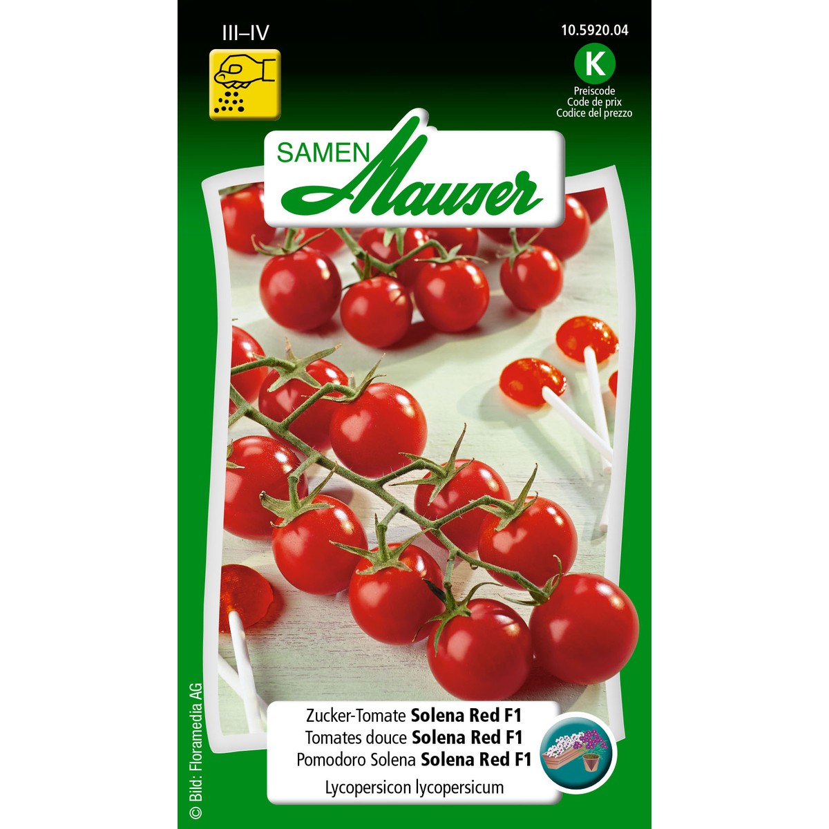   Tomate douce Solena Red F1  