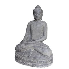 Schilliger Sélection Buddha Statues Bouddha indien à la Terre XL  35.5x40x60cm