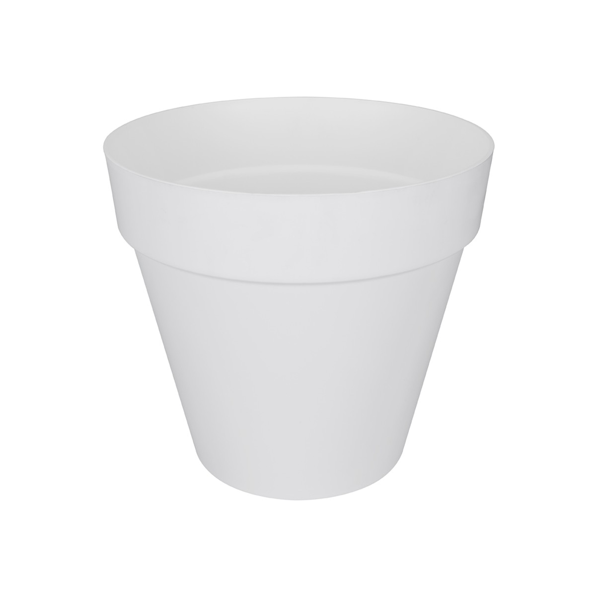 Elho Loft Urban loft urban rond roues 40 Blanc albâtre 39x35.2cm 22L