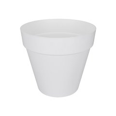 Elho Loft Urban loft urban rond roues 40 Blanc albâtre 39x35.2cm 22L