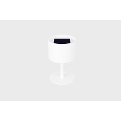 Maiori  La Lampe Pose - Round White frame Blanc albâtre 15.6x25cm