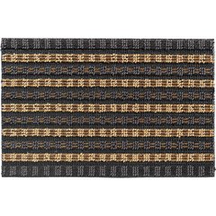   Paillasson Solido Bi-bande marron beige  40x600x1.5cm