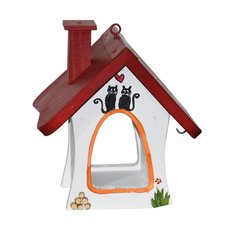  Vogevilla Cabane forestière Rendez-vous Blanc 21x21x23cm