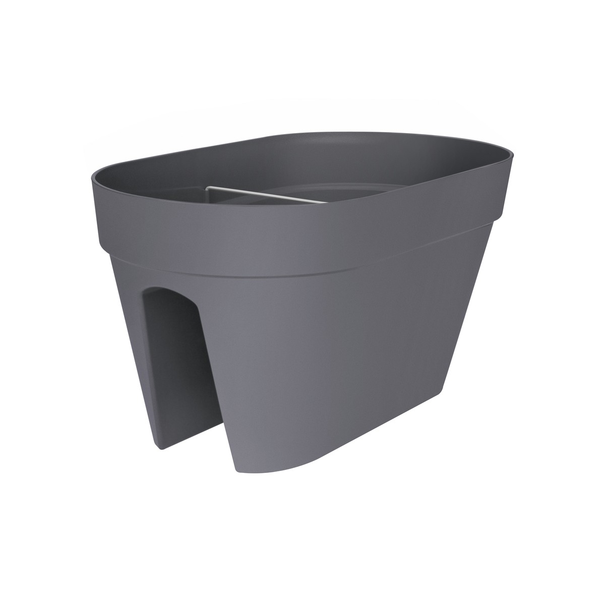 Jardinière Balcon Elho Loft Urban Flower Bridge 30 Cm – Marron/Brique – Réservoir D’Eau & Fixation Sûre