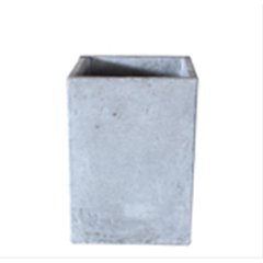 Schilliger Sélection CEMENT Cement Haut cube S Gris L29 x B29 x H43cm