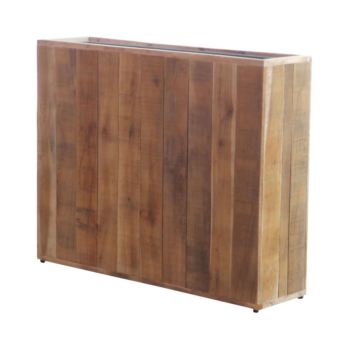 Schilliger Sélection WOOD Jardinière Bois naturel L Brun feuille morte L93 x B25 x H95cm