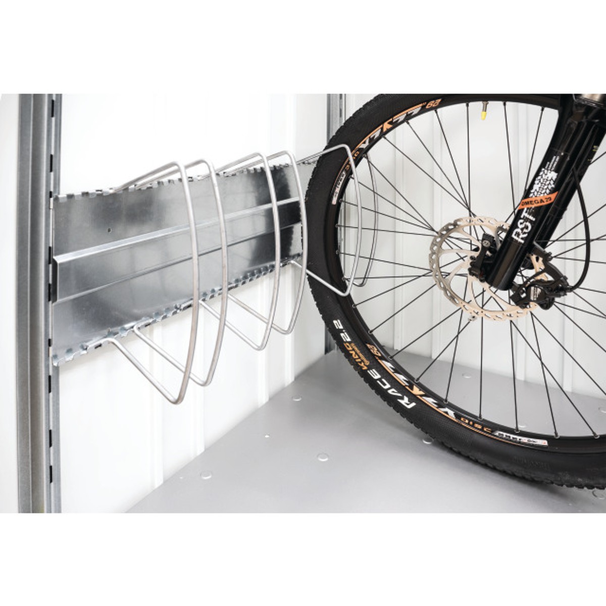 Biohort  Range vélo avec fixation verticale pour StoreMax  720x150x330cm