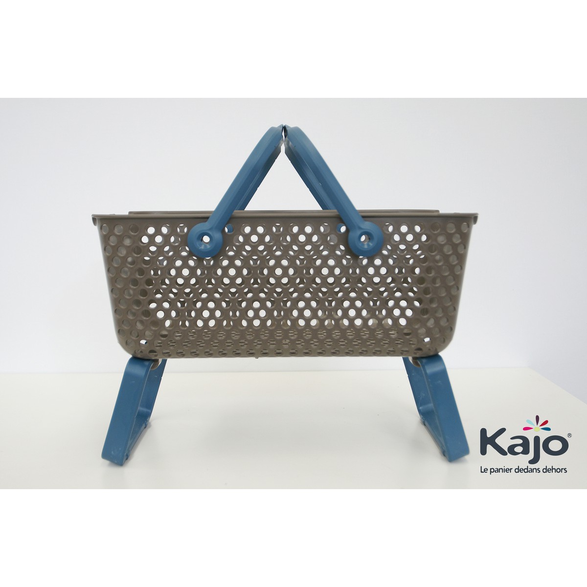 Kajo  Kajo 15L  taupe/azur Bleu azur clair 48x29x20
