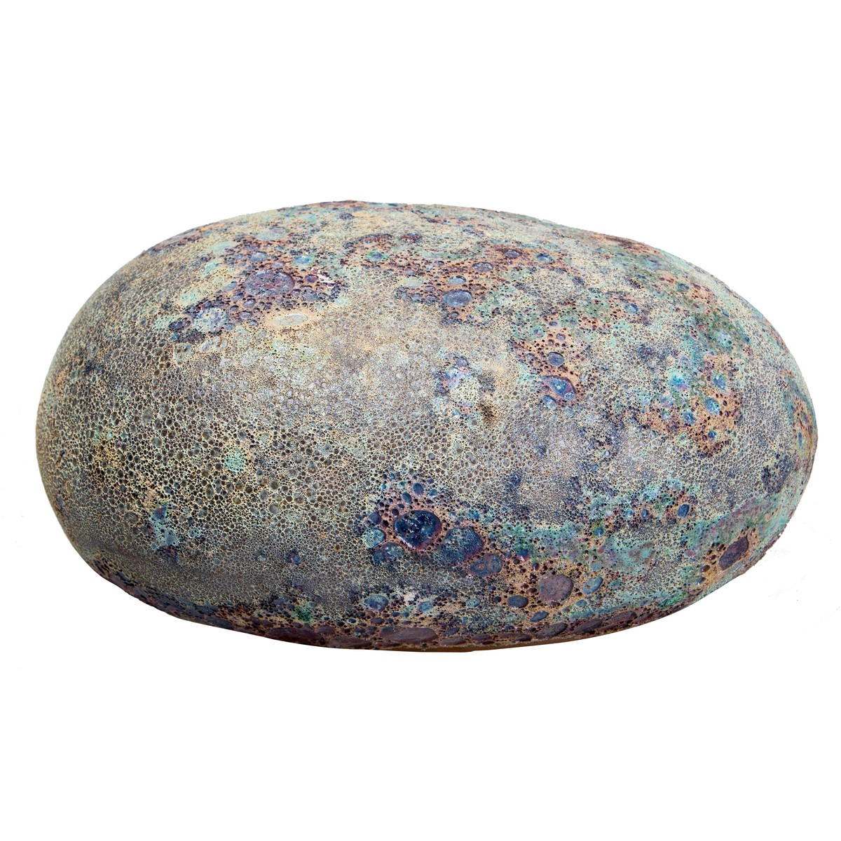 Schilliger Sélection  Grande pierre émaillée Bleu outremer 30x16cm