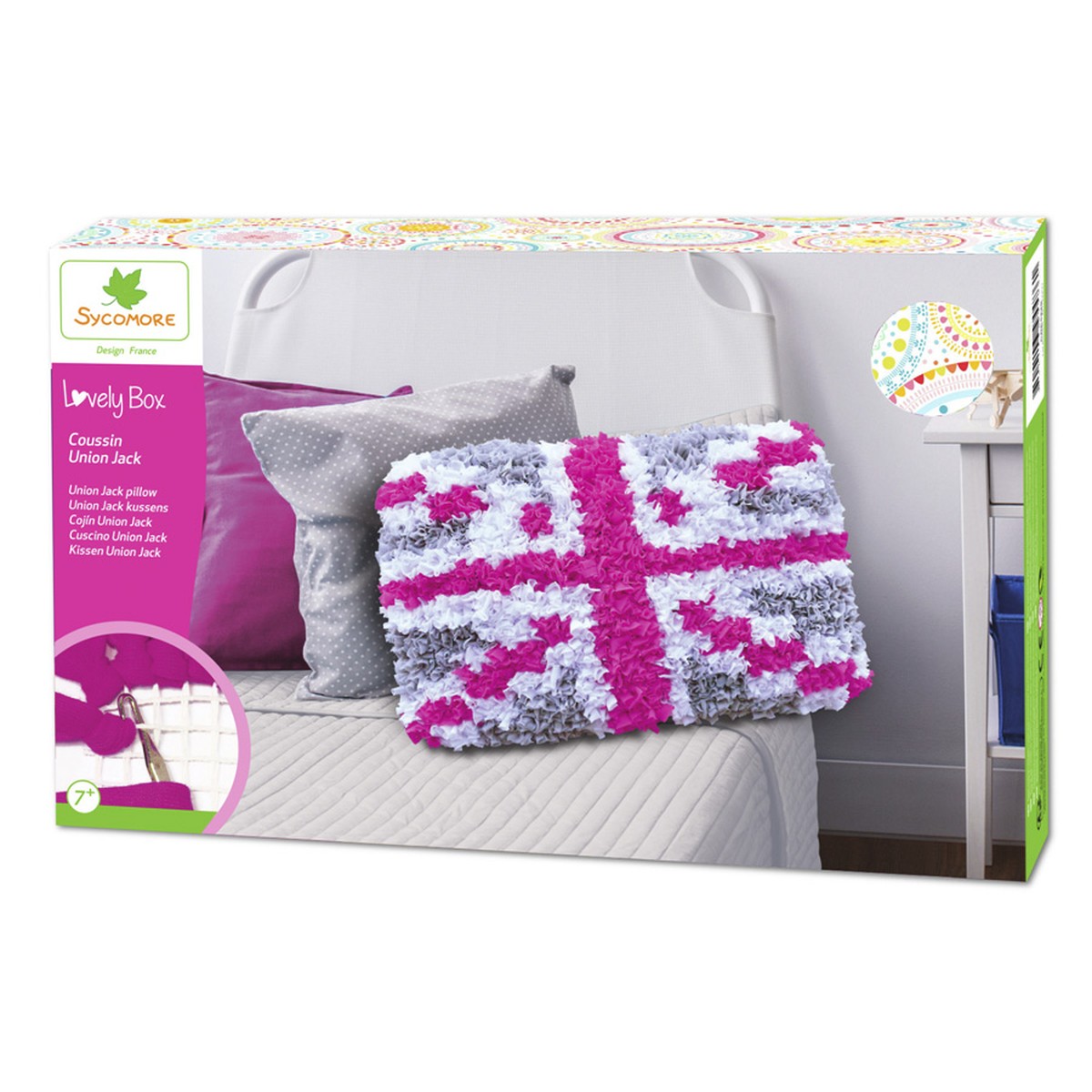 Sycomore  Coussin union jack Sans couleur 
