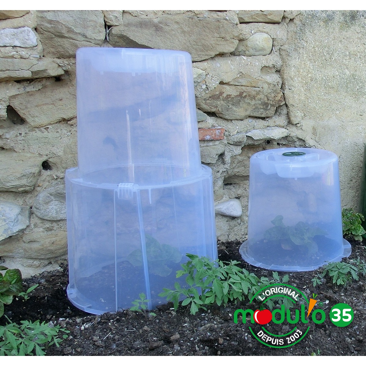   Réhausse cloche modul'o 35 à forçer  40x32cm