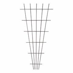 Schilliger Sélection  Treillis V Marron Brun puce 150x75cm