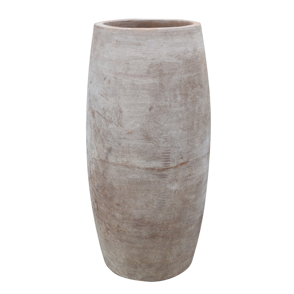   Vase Haut Crafted Brun terre de Sienne brulée 38x80cm