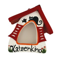  Vogevilla Mangoire Mini Le cinéma des Chats Blanc 17x21x23cm