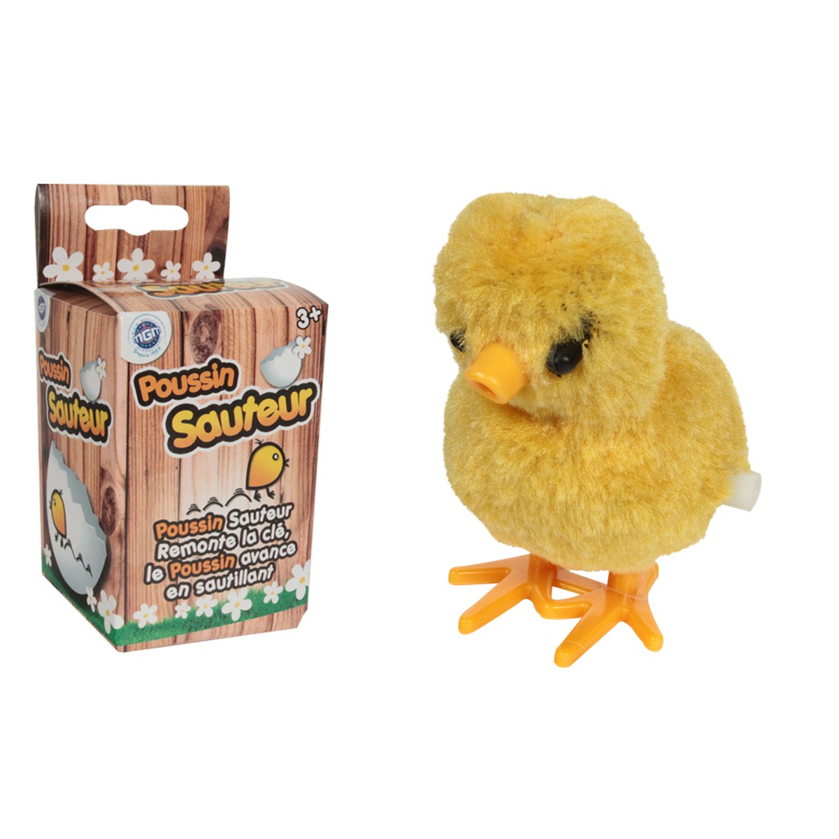 Promo Peluche Poussin à Remontoir chez GiFi