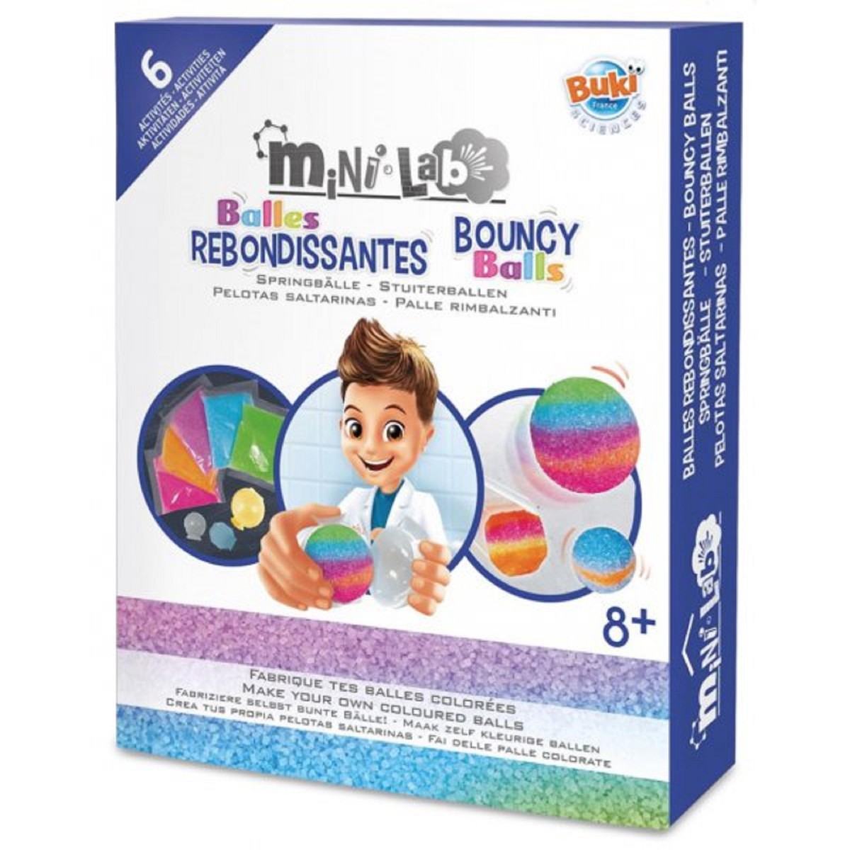 Mini Lab : Balles rebondissantes BUKI - Tout pour l'enfant Mini Lab : Balles rebondissantes BUKI - Tout pour l'enfant