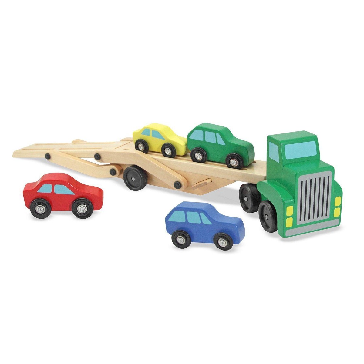Camion en bois jouet
