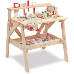 Melissa & Doug  Etabli Luxe En Bois 61Pcs  