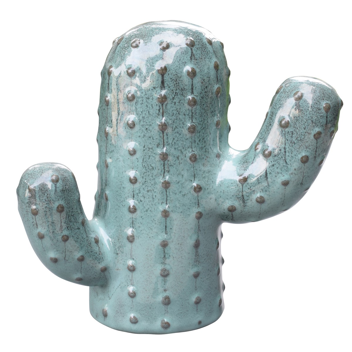   deco cactus l25,5 vert menthe Vert menthe 25.5x12x24.5cm