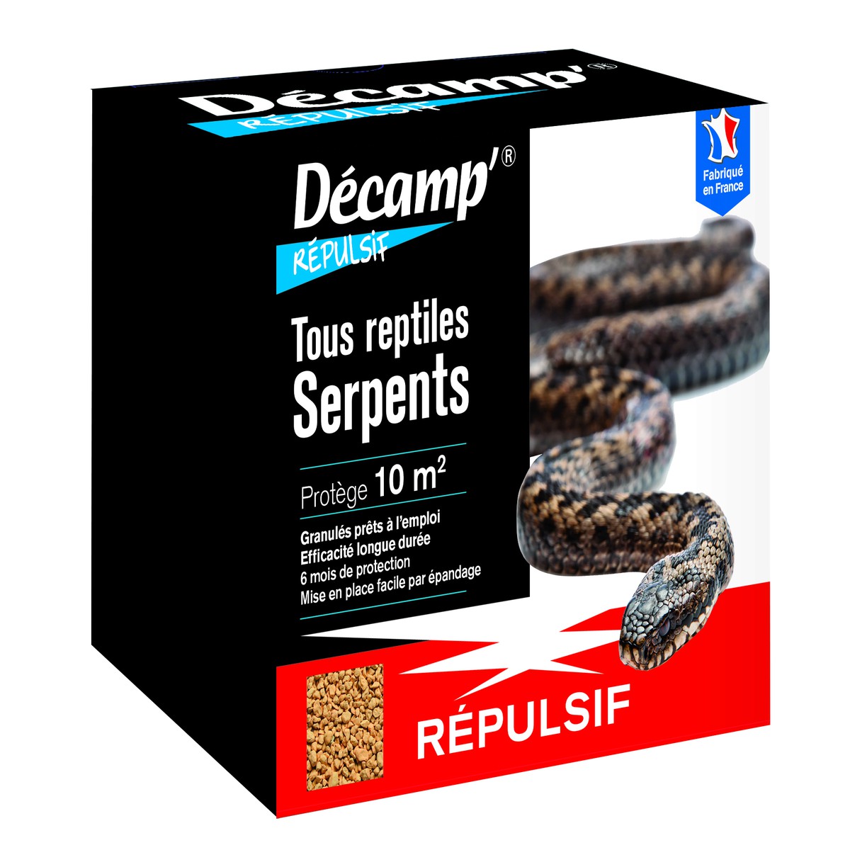 Décamp  Repulsif Serpents Granules  400G