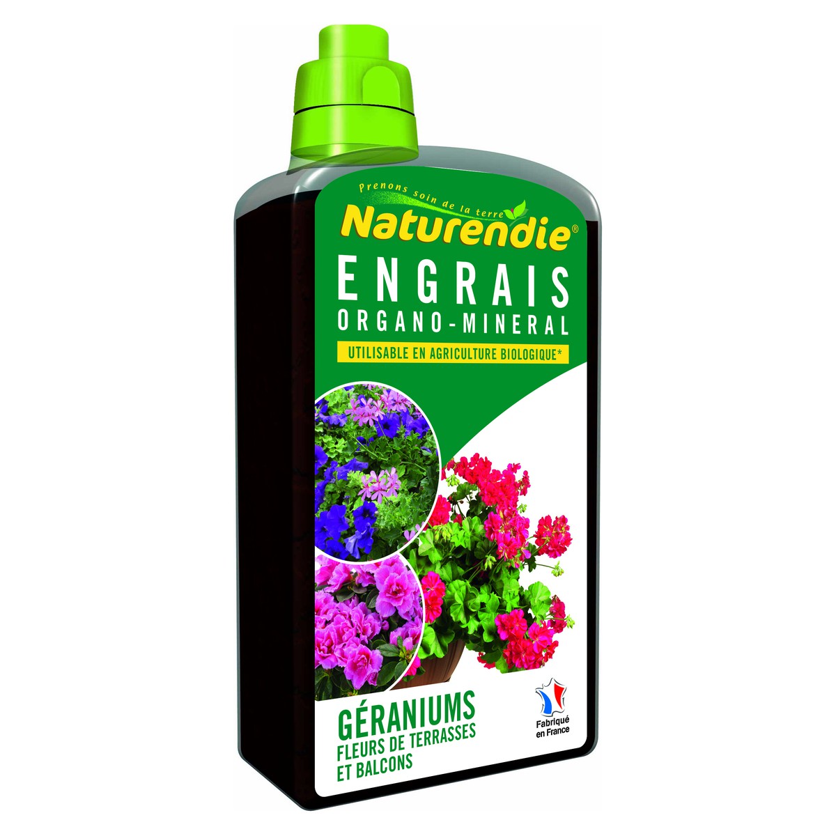 Naturendie  Engrais Géraniums Naturendie  1 L