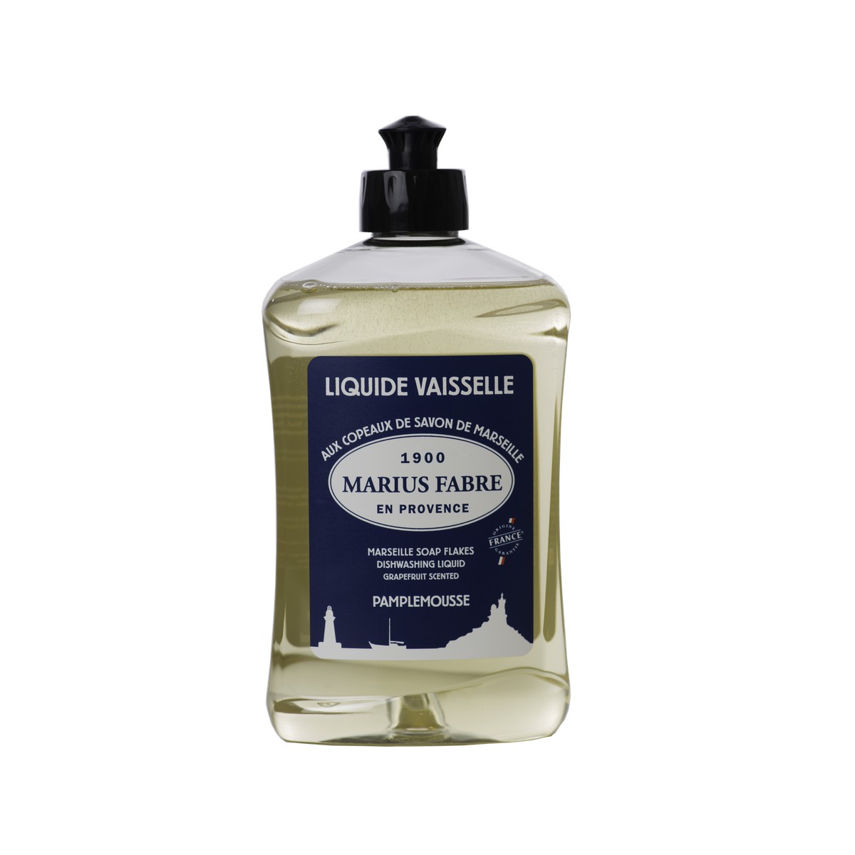 Marius Fabre  liquide vaisselle aux copeaux de Savon de Marseille 500 ml LAVOIR  500ml