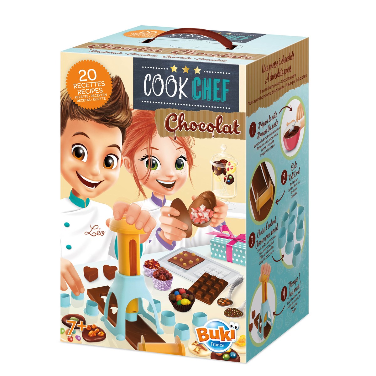 Buki France  Cook Chef Chocolat Sans couleur 