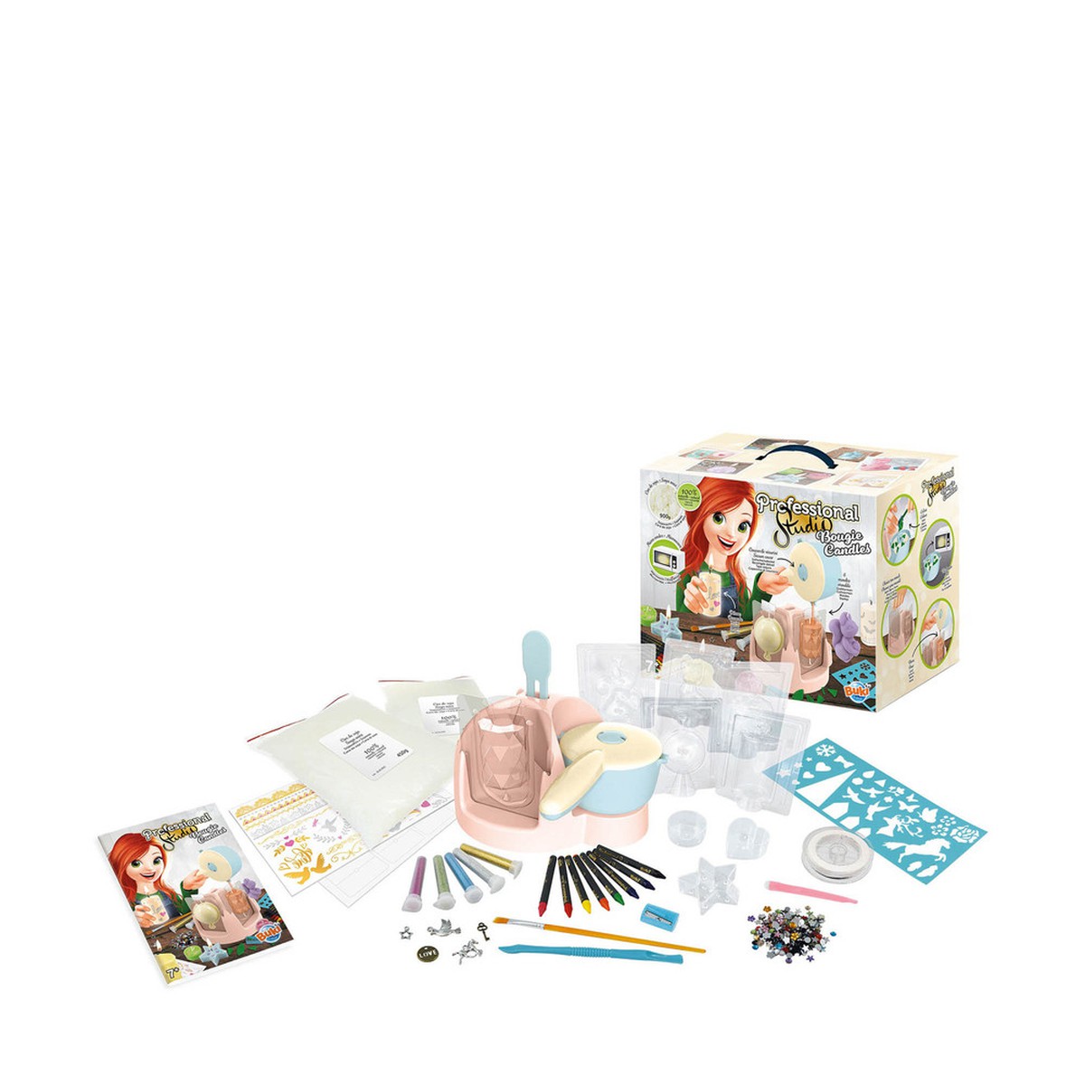 Buki France 5411 – Bolsita Reversible Para Coser A Mano O Máquina | Kit Creativo Con Telas Y Cierre